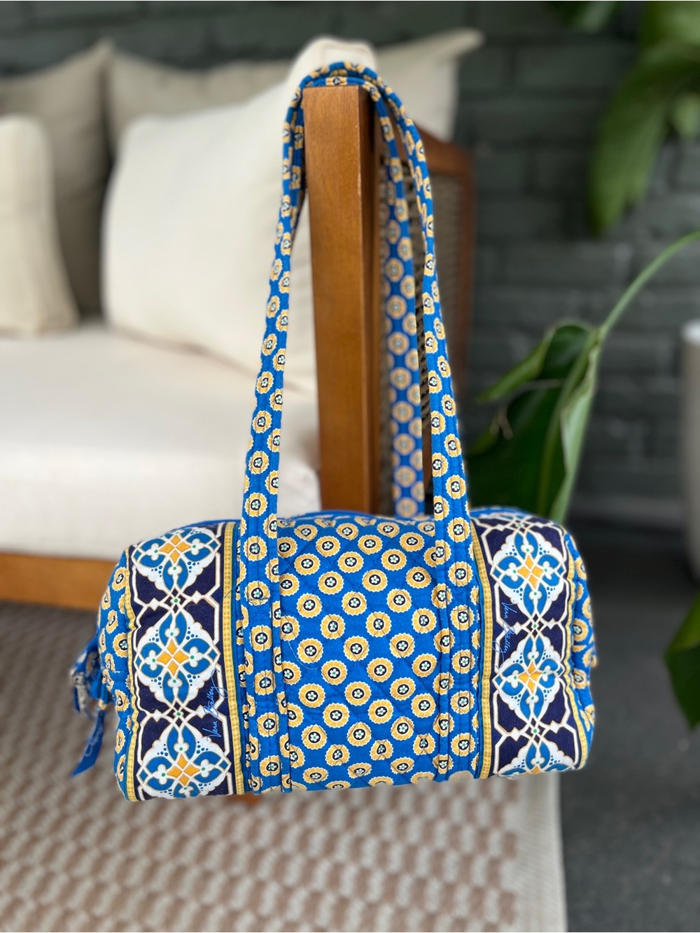 Vera Bradley Riviera Blue 100 Handbag